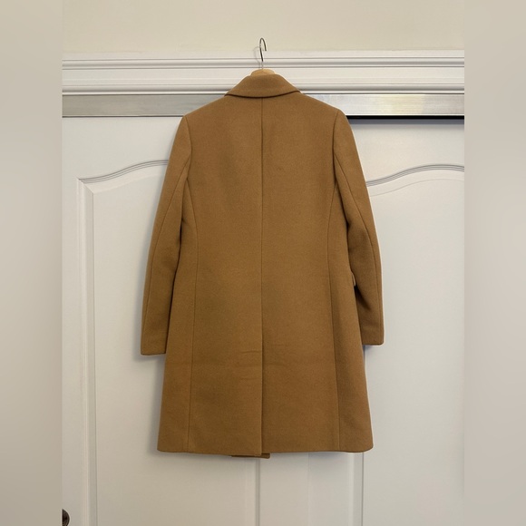 J. Crew Tan Pea Coat - Picture 2 of 6